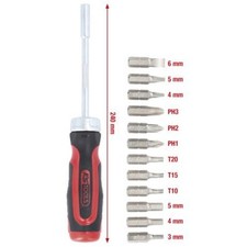 KS TOOLS Bit-Schraubendreher 159.2035 Chrom-Vanadium-Stahl