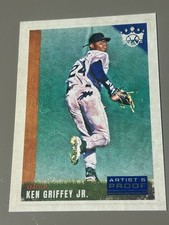 Ken Griffey Jr 2022 Diamond Kings “Blue Artist Proof Card