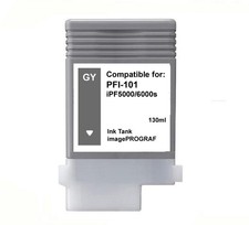 PFI-101 Gray Ink Tank for Canon iPF 5000 6000s 5100 6100 6200 IPF101 GY