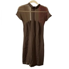 VERA WANG VINTAGE SHORT SLEEVE MESH DRESS WOMEN'S SIZE 12