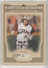 2008 Donruss Threads Diamond Kings Signatures 227/475 Taylor Teagarden Auto 05ks