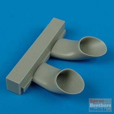 QBT32072 1:32 Quickboost Ki-44 Exhaust Set (HAS kit) #32072