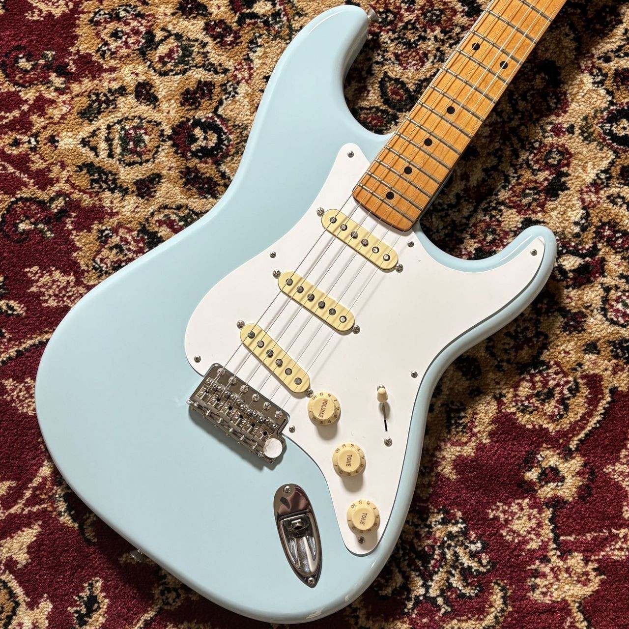 Fender VINTERA 50S STRAT MN SBL Electric Guitar Used