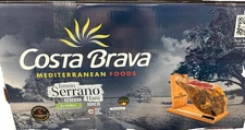 Costa Brava Mediterranean Foods Jamón Serrano Ham All Natural, Product of Spain