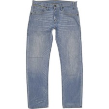 Levi's 504 Herren Jeans blau Straight Regular Stretch W32 L31 (79875)