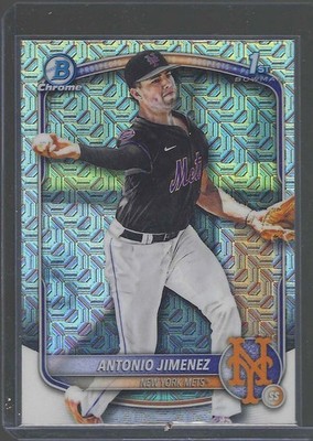 Antonio Jimenez 2025 Bowman Draft Chrome Mojo Refractor - 1st Bowman #BDC-56