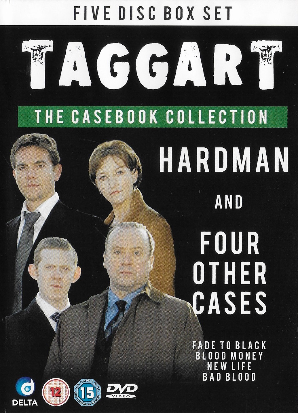 TAGGART Casebook Collection HARDMAN & 4 Other Cases - DVD [Region 0] Crime Drama