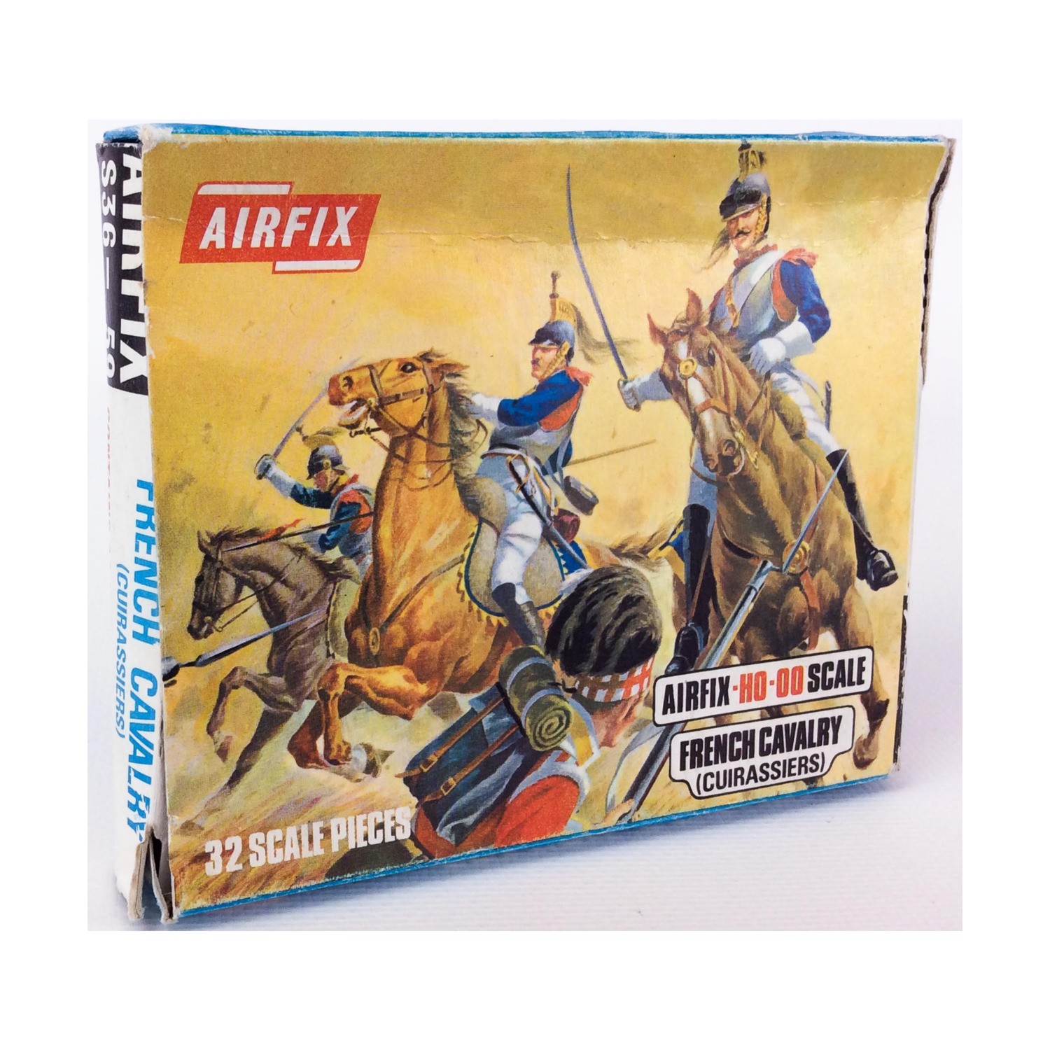 Boîte De Figurines Airfix 1/72 S36 - Cavalerie Française (Cuirassiers) - Waterloo - Occasion