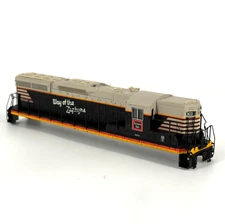 HO Proto 2000 EMD SD7 CB&Q Burlington Route Way of the Zephyrs #303 SHELL ONLY