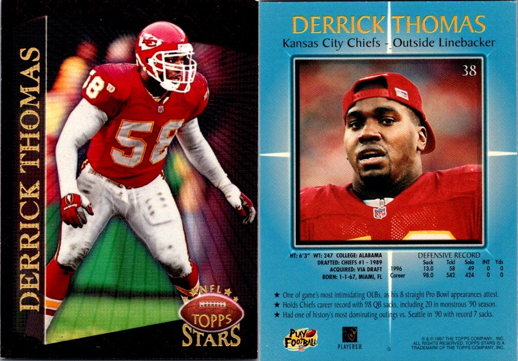 Derrick Thomas Base 38 1997 MP