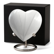 Heart Urn for Ashes Mini Keepsake with Stand Box Honor Loved Ones Forever