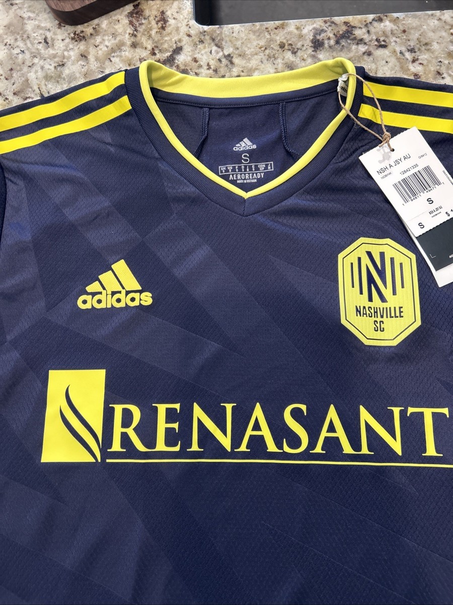 Adidas Nashville SC Jersey 2021 Navy - Mens Small - NWT | eBay
