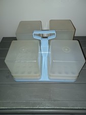 Tri-Chem Liquid Embroidery 4 Paint Holder 16 Holes Organizer Caddy Tray w Handle