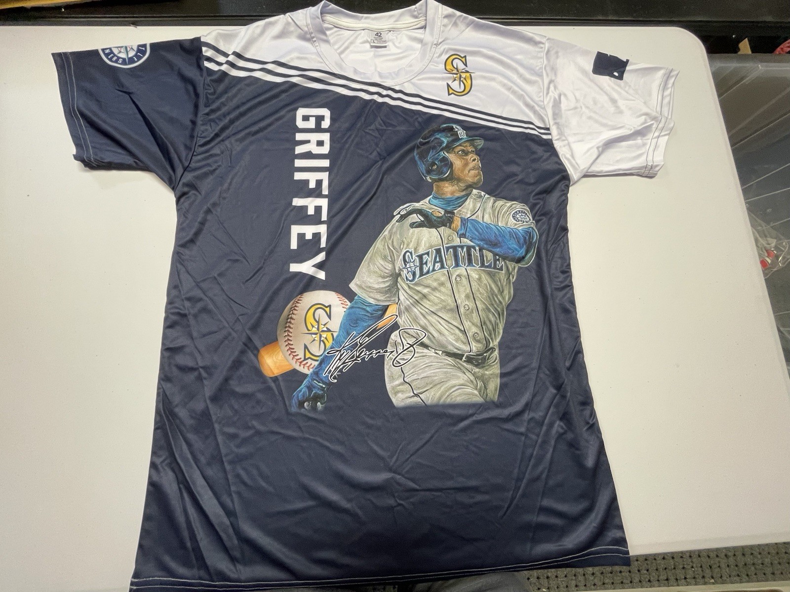 ALTRA T shirt Griffey Jr nuova con etichette adulto bambino (vedi foto per dettagli)