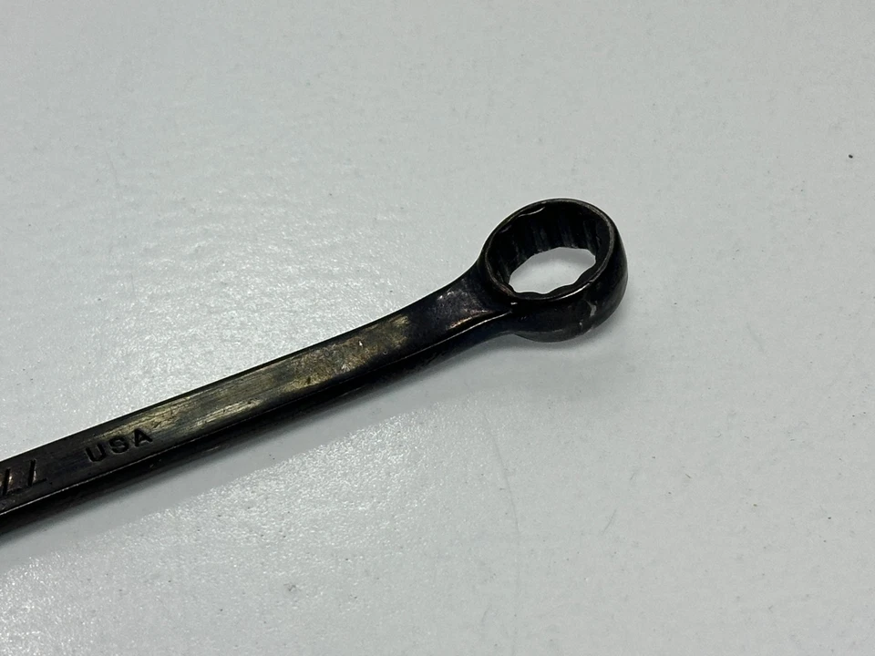 Cornwell USA CWB1414 SAE 7/16" Black Oxide Industrial Finish Combination Wrench - Image 4 of 4