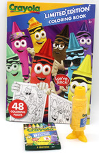 CRAYOLA RETIRED Ltd Edition CRAYONS, COLORING BOOK, Dandelion SHARPENER Set NEW