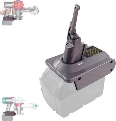 Replacement for Dyson V7V8 Vacuum Battery Battery Adapter for Milwaukee 18V