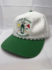 Good Times Clubhouse Cap Hat - Snapback One Size - New Never Worn
