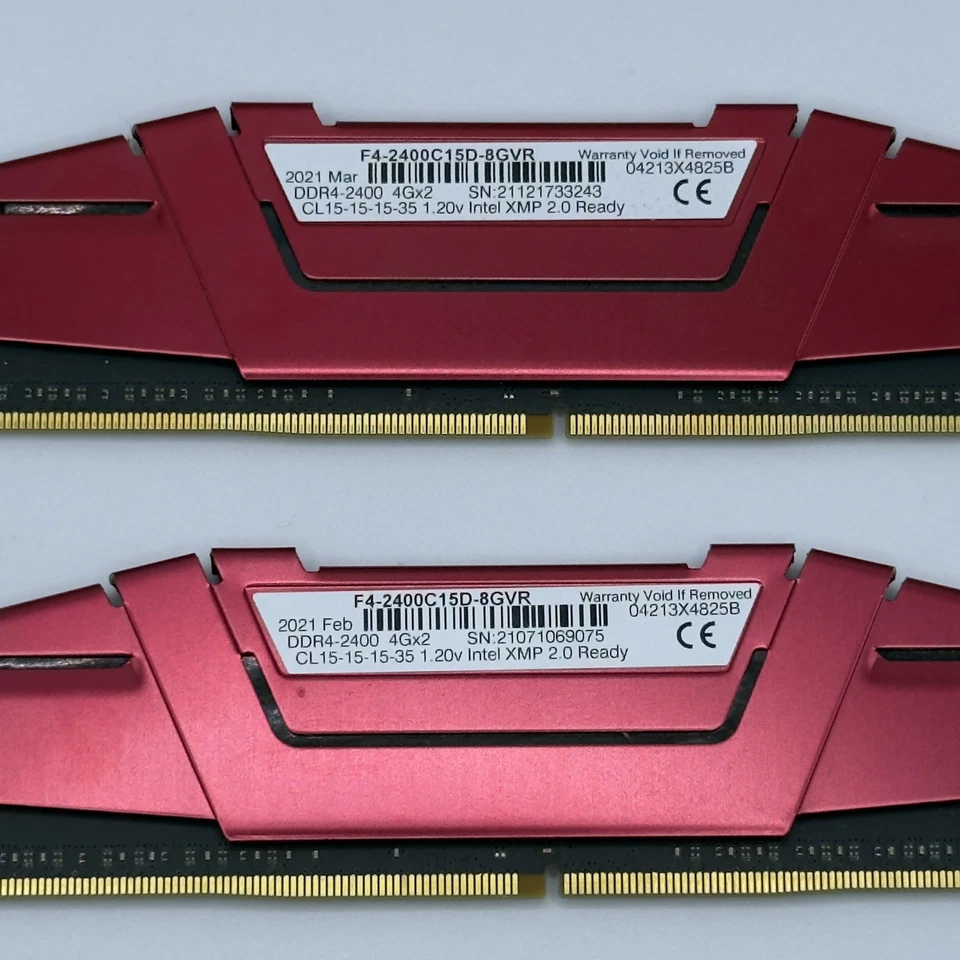 G. Skill Ripjaws V Series 16GB DDR4-2400 RAM - 4 x 4GB Gaming PC Memory CL15 - Image 4 of 4