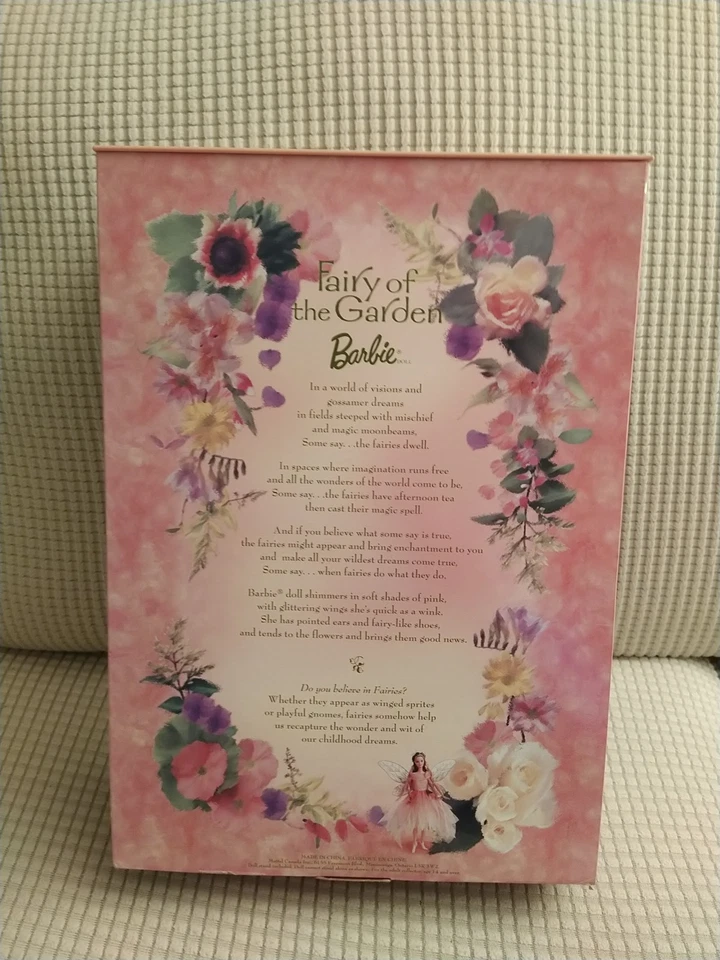 FAIRY OF THE GARDEN Muñeca Barbie Encantada Mundo de Hadas Colección #28799 Rara Foto 2 de 4