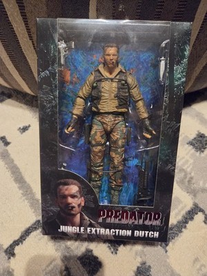 7'' NECA Predator 30th Anniversary Jungle Extraction Dutch Action Figure Toy Gift