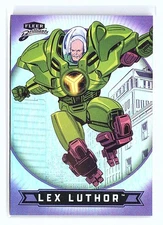 #8 LEX LUTHOR 2025 Fleer DC Brilliants Superman PURPLE