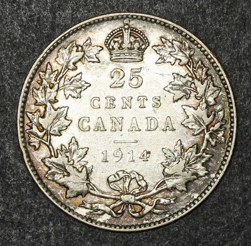 Canada 1914 quarter KM 24 .... VF