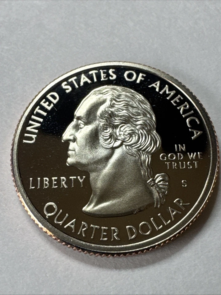 1999 S GEM Proof Georgia State Quarter DCAM - Brilliant Collection Addition - Image 2 of 2