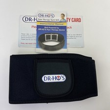 Dr Ho  s Pain Therapy Back Belt, Adjustable One Size - Black Neoprene - Belt Only