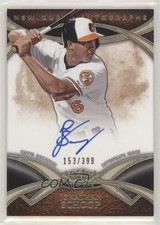 2014 Topps Tier One New Guard Auto 153/399 Jonathan Schoop #NGA-JSC Auto 5w7
