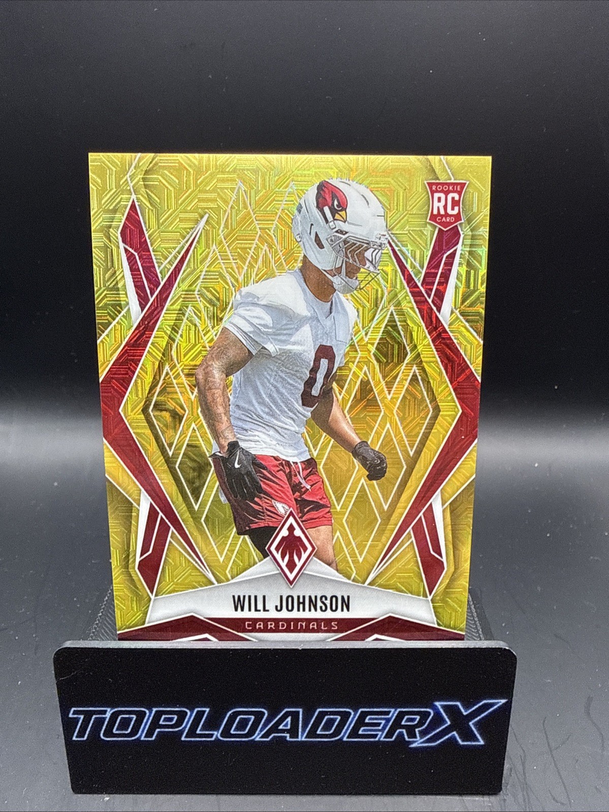 Panini 2025 Phoenix Will Johnson Gold /35 Rookie #221 Cardinals