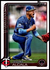 2025 Jorge Alcala Topps BASEBALL #336 Minnesota Twins