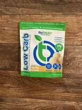 18.6 oz Biotrust Low Carb Protein Powder Vanilla Cream 24g Clean Protien