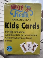 Make And Play Kids Cards By Maker Fiesta Ages 3+   NEW / SEALED