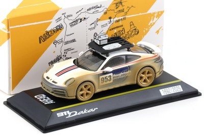1:43 Spark Porsche 911 (992) Dakar AHEAD #953 Roughroads Dirty Version WAP DEALE