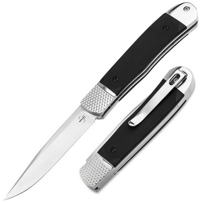 BÖKER PLUS Hidden Release Trapper G10 Gentlemanmesser D2 Clip Schwarz 01BP0028