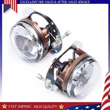 L&R Front Fog Light Lamp w/ bulbs For Mercedes C300 C350 C63 AMG W204 R230 W164