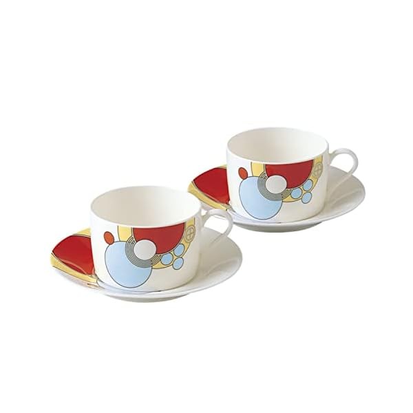 Noritake bone china Frank Lloyd Wright design tableware tea and coffee porce