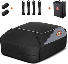 Sailnovo Roof Bag Roof Box 15 Cubic/ 430L Waterproof 1000D Car Roof Bag, Soft