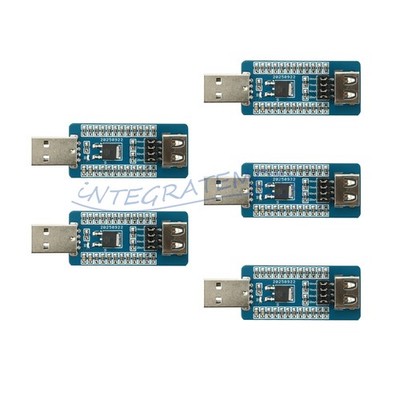 5pc USB A Power Bank Virtual Load Anti-Shutdown Module Switchable Output Current