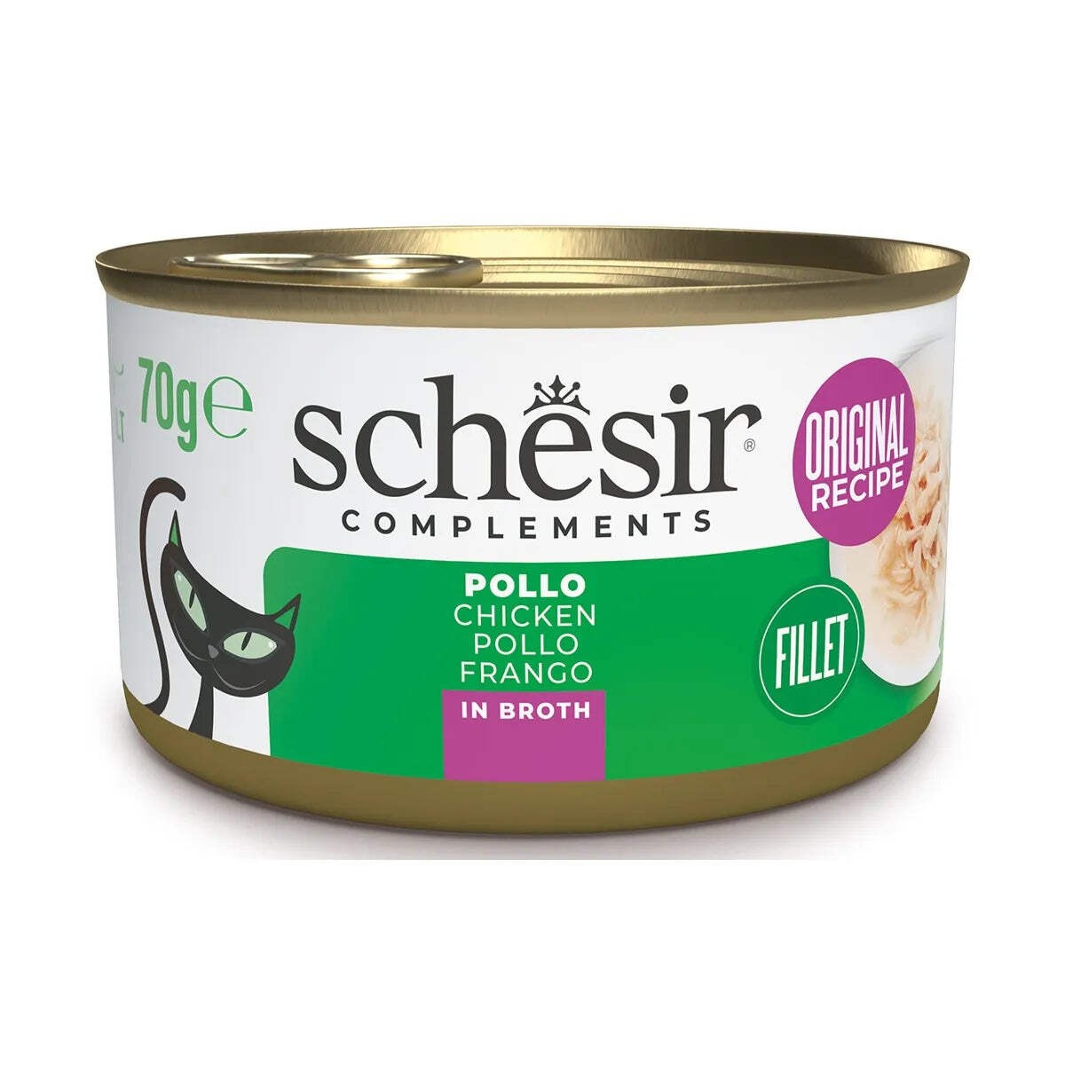 SCHESIR FILETTO DI POLLO IN BRODO 70 GR