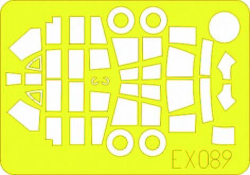Eduard Accessories Ex089 - 1:48 Ju 87D/G Stuka - Masking Foil - New