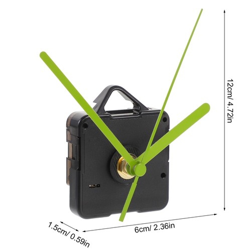 Quarzuhr mit Haken-Bewegungskits Mute-Wanduhr-Uhrwerk-Mechanik-Teile - Bild 11 von 12