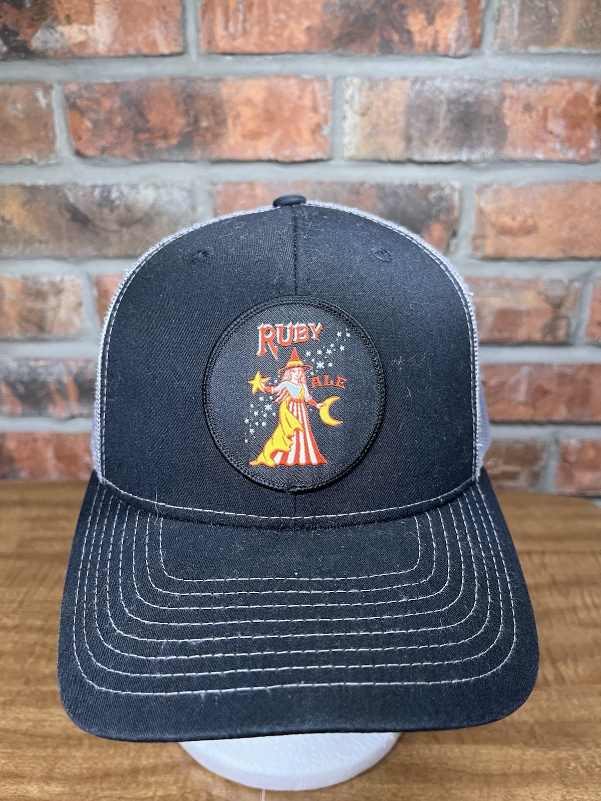 Ruby Ale McMenamins Raspberry Beer Patch Logo Bla… - image 1