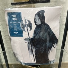 Soul Taker Costume - Medium 8-10 by Amscan - NWT NEE HALLOWEEN 2025