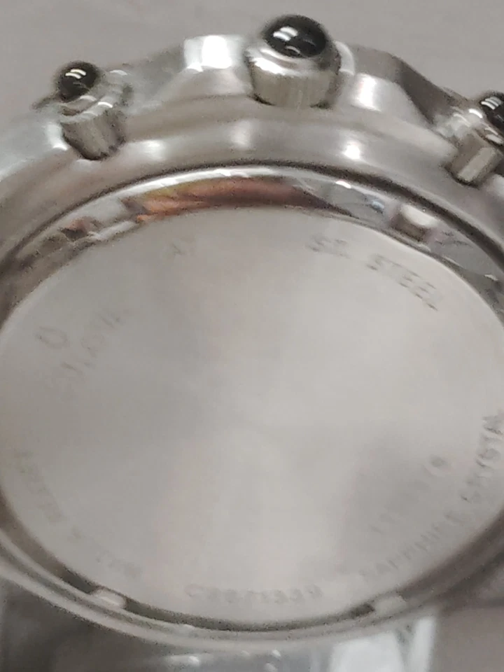 Bulova Accutron Men's Watch Chrono Real Diamonds All S/S Swiss 26E03 PH9 - Image 2 of 4