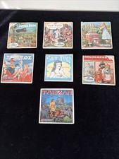 VTG View-Master Reels - Snow White, Tarzan, Oz, Jungle Book, Goldilocks  Lot 7