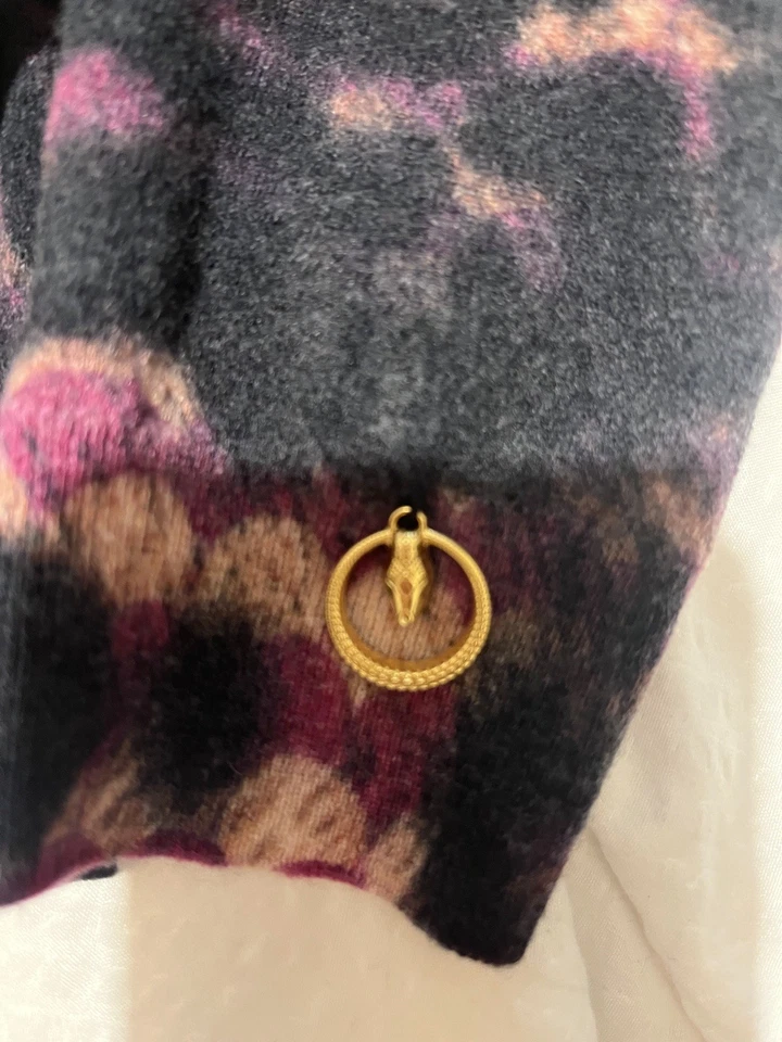 Rare Vintage Roberto Cavalli lambswool knit vest contrast excellent condition  - Image 2 of 4