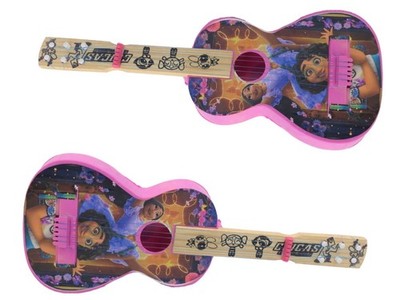 Encanto Kids Guitar 2-Pack   Colorful Wooden Toy Guitars