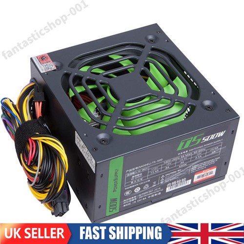 Computer Power Supply Dual 6Pin Gaming PC Power Supply 2 SATA 8 CPU for Computer